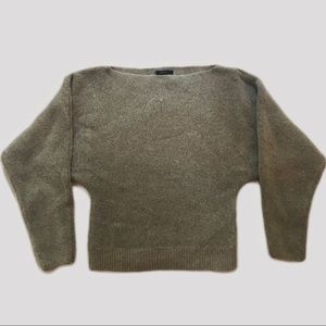 Heather-grey sweater